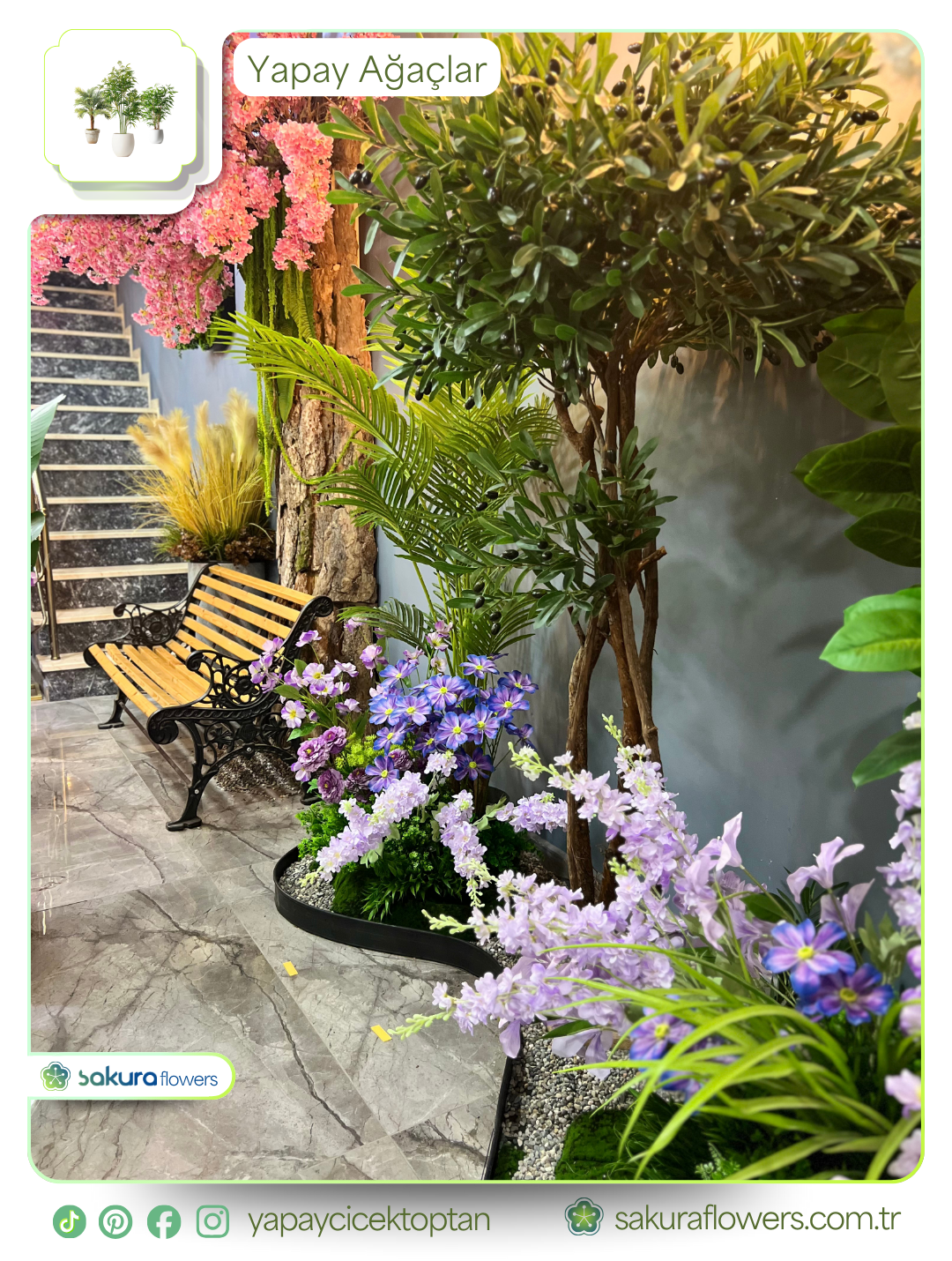 Dış Mekan Oturma Alanı Çiçekli Peyzaj Düzenlemesi lavanta-cicekli-bahce-peyzaj