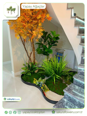 kurumsal ofis ve lobi İçin Özel tasarım dikdörtgen sürdürülebilir saksı